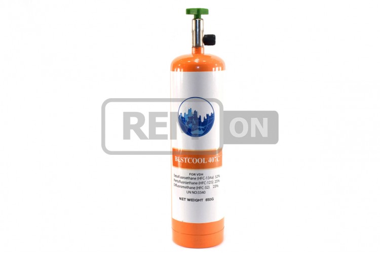 Фреон R407 Bestcool (0,65кг.) з краном